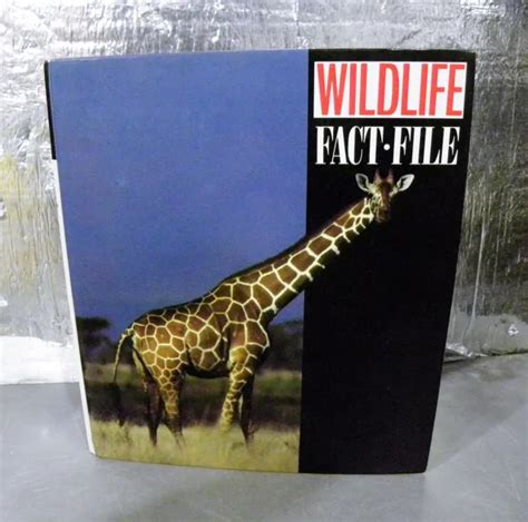 Wildlife Fact File Animal Id And Conservation Guide 3 Ring Binder 1 11
