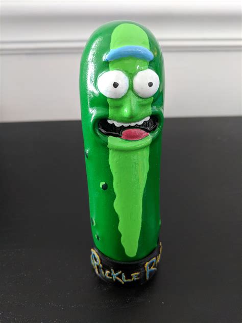 3d Printable Pickle Rick By 3d Print Guy