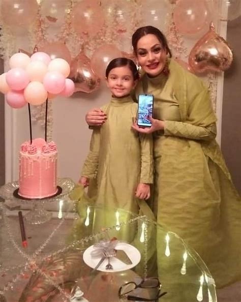 beautiful pictures of sadia imam daughter meerab 5th birthday showbiz pakistan