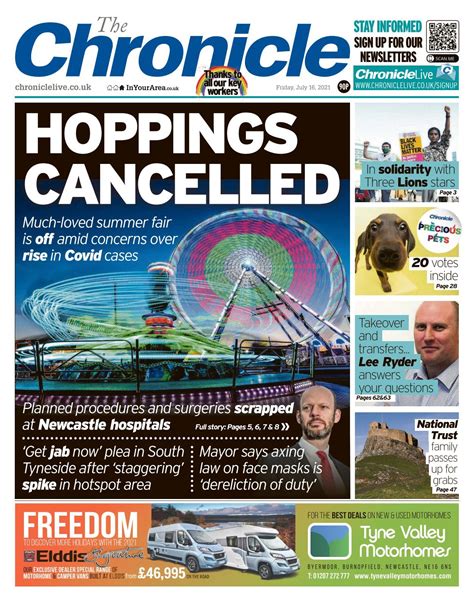 Newcastle Chronicle 2021 07 16