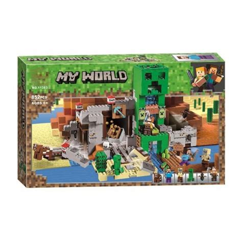 Minecraft Creeper Mine Analog 852 Pieces Jordan Amman Buy And Review