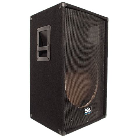 Seismic Audio Empty 15 Inch Pa Dj Band Speaker Cabinet With Titanium Horns Sa 15t Empty