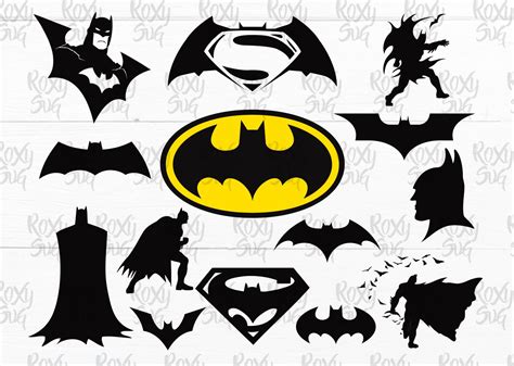 Batman Svg Batman Logo Svg Batman Silhouette Batman Svg Etsy