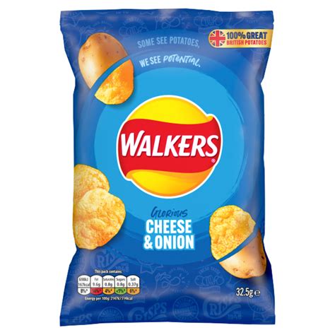 Walkers Cheese And Onion Crisps 325g We Get Any Stock