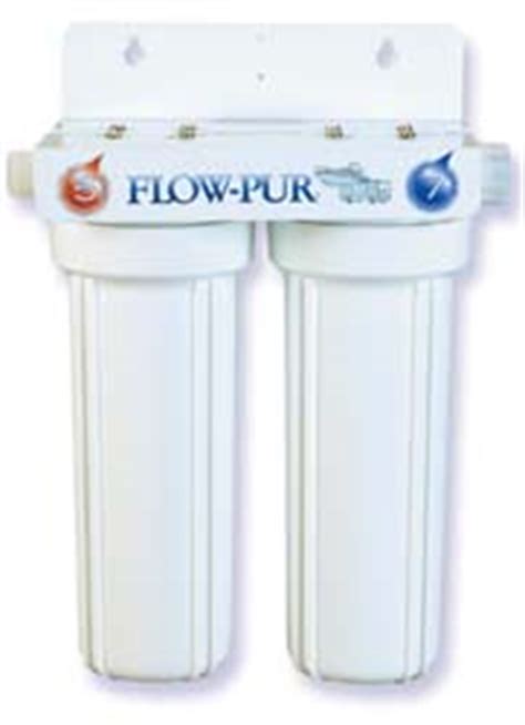Having an rv water softener comes with lots of advantages. Flow-Pur POE12DSA1KDF Ultimate Duo Exterior Filter Kit w ...