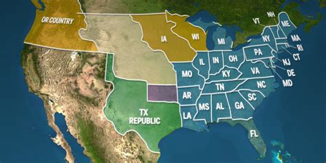 Animated Map Of Us Border Changes Business Insider