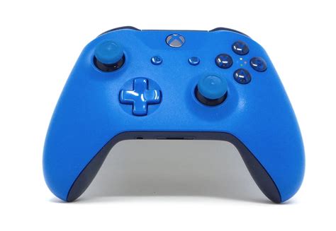 Microsoft Xbox One S Wireless Controller Wl3 00018 Solid Blue Windows