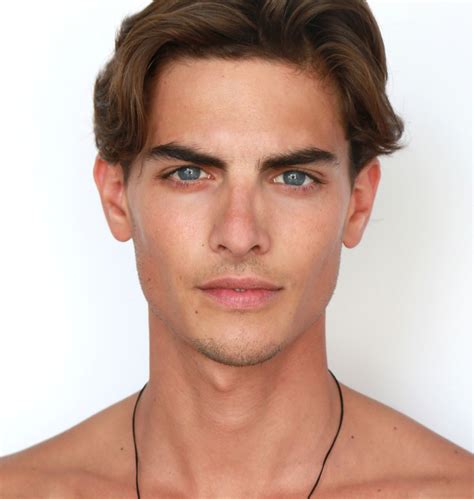 Strange Foreign Beauty Picture Male Models Mens Hairstyles