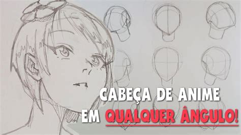 Como Desenhar Anime Esbo O De Cabe A O Anime Verdadeiramente Cheio De A O