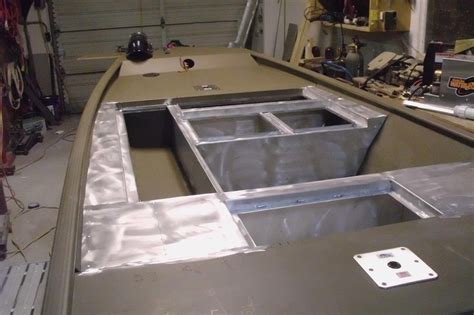Aluminum Boat Deck Plans Aluminum Boat Flat Bottom Boats Bass Boat