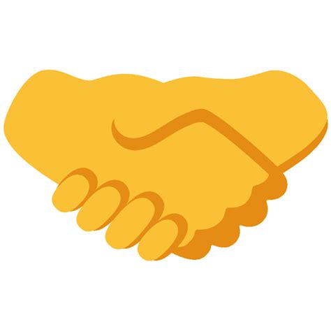 Handshake Emoji Clipart Free Download Transparent Png Creazilla