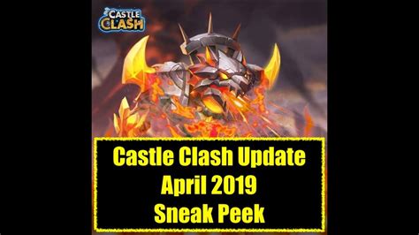 Castle Clash Update Preview April 2019 New Hero Skins ...