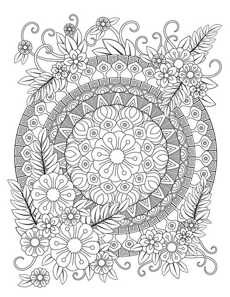 Mandala Coloring Pages Free Printable Coloring Pages Of Mandalas For