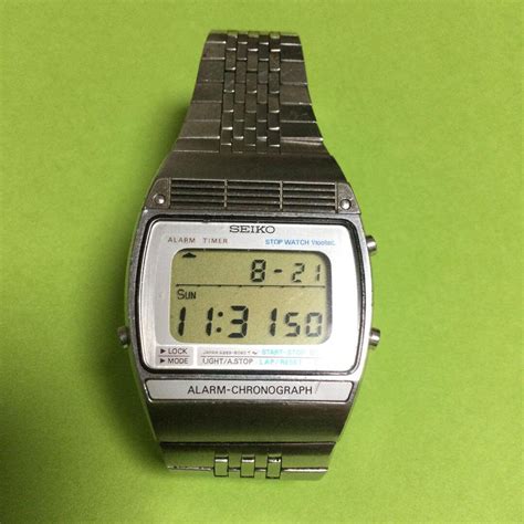 Vintage Seiko A259 5060 Digital Watch Vintage Seiko Digital Watch
