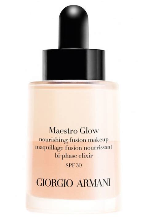 Giorgio Armani Recommends Maestro Glow Nourishing Fusion Makeup