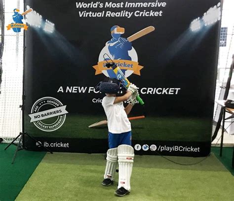 Vr Cricket Becomes The Main Attraction At Icc Academy Opening Ib Cricket