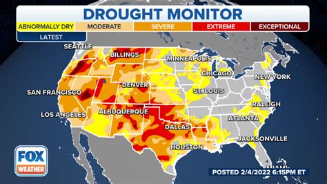January Ends Hopes Of Continued Drought Improvements