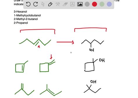 Draw Structural Formula For The Alkene You Would Use SolvedLib