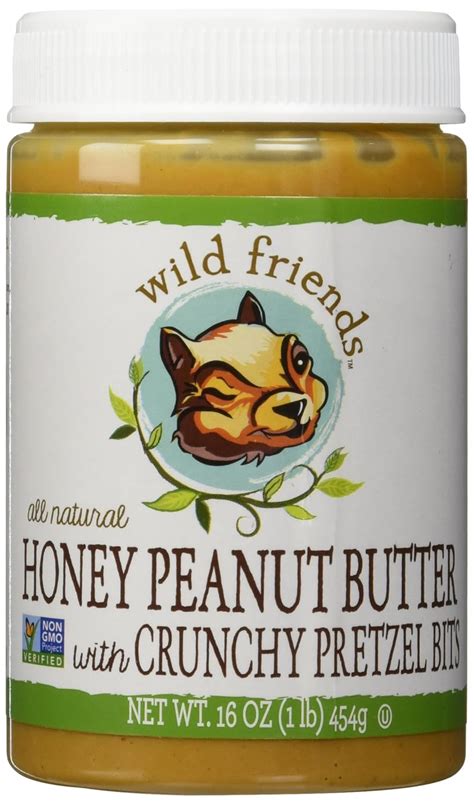 Honey Pretzel Peanut Butter Wild Friends Nut Butters 16oz Wild Friends Pb Honey
