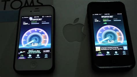 Iphone 4 Verizon Vs Straight Talk Speed Test Youtube