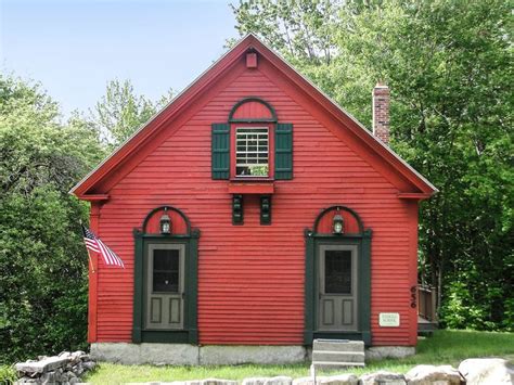 7 Of The Most Charming Converted Little Red Schoolhouses For Sale In