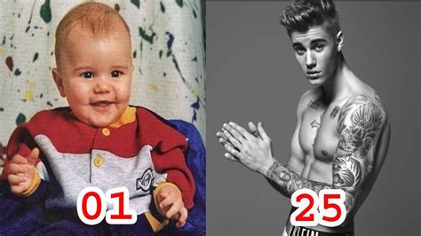justin bieber transformation from 1 to 25 years old 2019 flickr