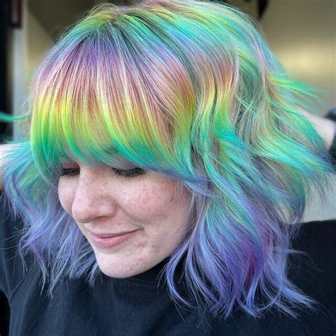 50 Charming Cotton Candy Hair Ideas For Women In 2022