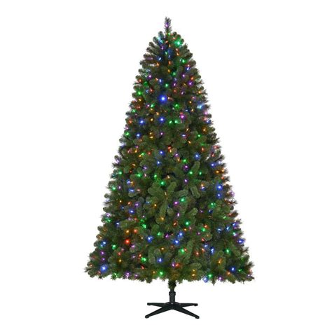 Home Accents Holiday 75 Ft Pre Lit Led Wesley Spruce