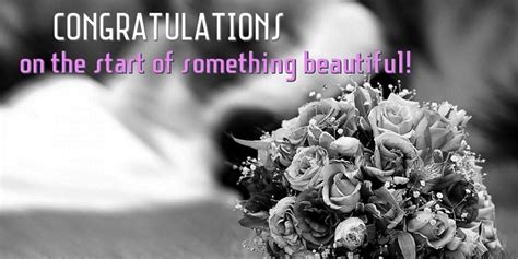 It couldn't have happened to a nicer couple! Wedding wishes
