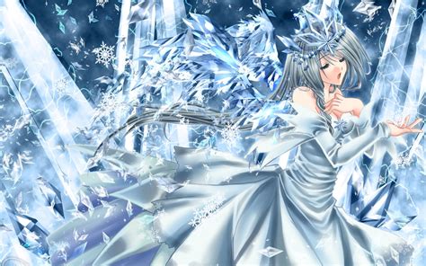 Wallpaper Anime Girl Winter Cold Dress 1680x1050 Wallpaperup
