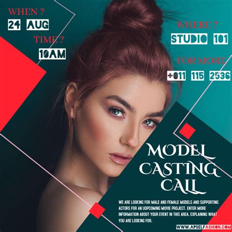Copy Of Fashion Model Poster Postermywall
