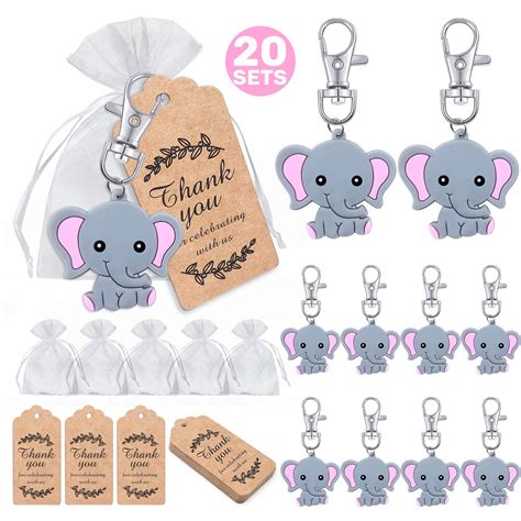 Buy MOVINPE 20 Sets Baby Shower Return Favors For Guests Pink Baby