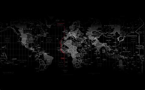 World Map Desktop Wallpaper 1920x1080