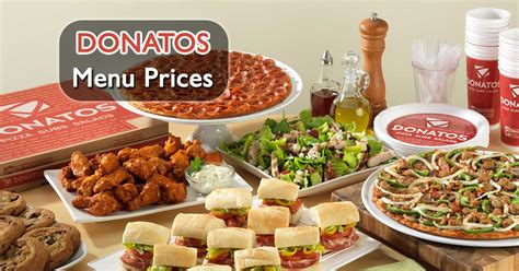 Donatos Pizza Menu Prices Latest Gluten Free Menu Nutrition Facts