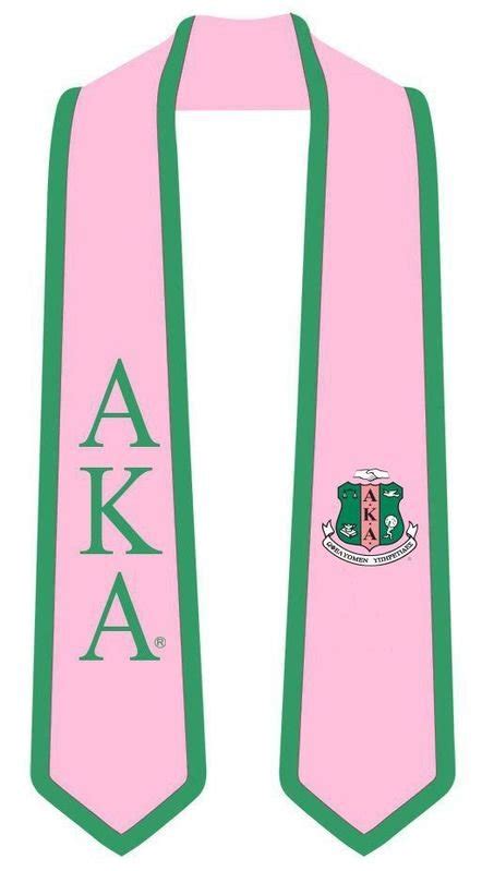 Fraternity And Sorority 2 Tone Lettered Graduation Sash Stole Sale 4695