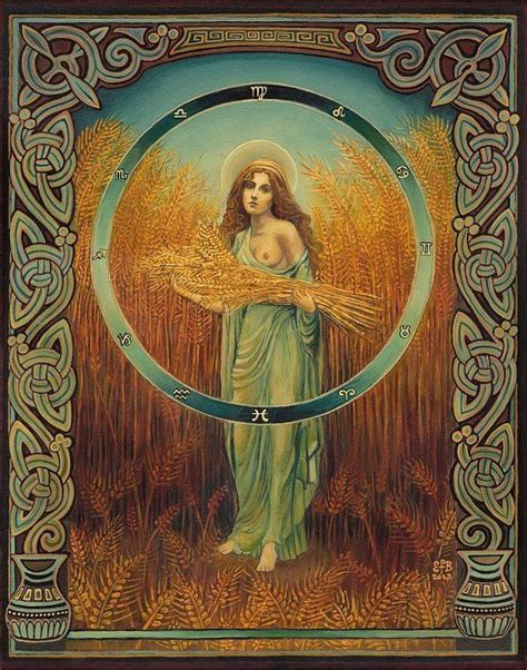 Ceres Roman Fertility And Agriculture Goddess 20x24 Poster Fine Etsy