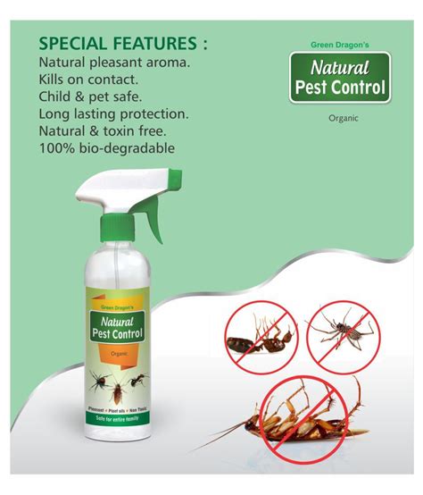 Fresh or dried herbs bug spray ingredients. Green Dragon Natural Pest Control All Insect Spray 500ml ...
