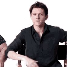 I'm going on a trip with my family and i won't have internet.#tomholland #tom #holland #spiderman #gif #marvel #cute #freetoedit#remixit. Tom Holland GIFs | Tenor