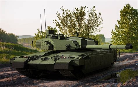 Below The Turret Ring Challenger 2 Lep Bidders Downselected Tank To