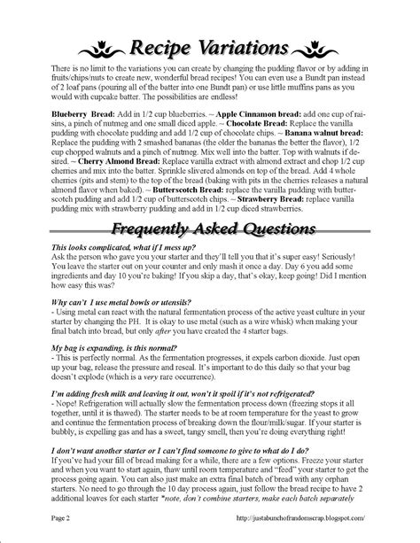 Whether you're in the classroom or keeping your little ones busy at home these days, we have fun, engaging, and free printable activity for your kiddos to enjoy. Just a bunch of random Scrap: Amish Friendship Bread