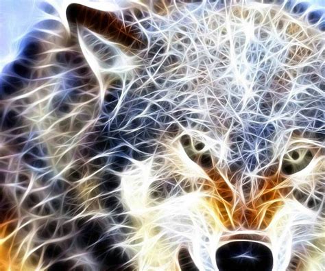Volts Art Fractal Fractal Images Wolf Wallpaper Animal Wallpaper