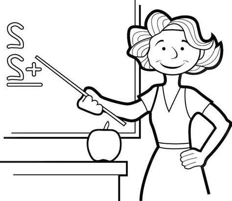Teacher Coloring BL5T Teacher Colouring Pages Teacher Appreciation Day