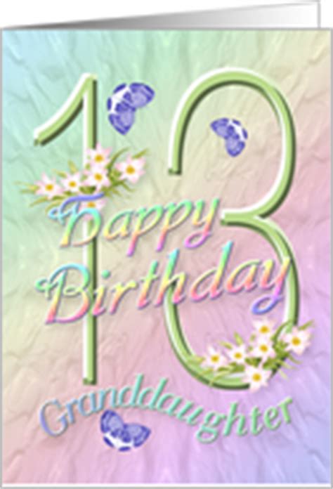 Whenever you feel like you have something to share, just remember that to your family you can lay your heart bare. Age Specific Birthday Cards for Granddaughter from ...