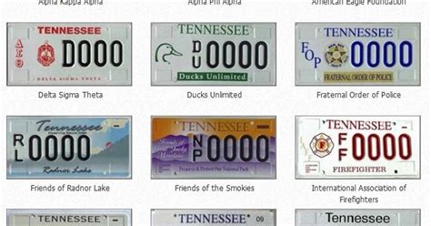 Tn Specialty License Plates To Be Available As Ts