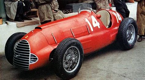 Alberto ascari, second in the monaco grand prix. 1948 Monza (Raymond Sommer) Ferrari 125 F1