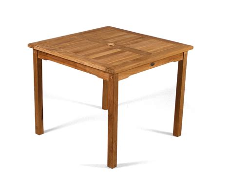 A teak bench of wood is a sleek and sturdy piece that complements any room or outdoor space. Little Sandringham 4 Seater Teak Garden Table