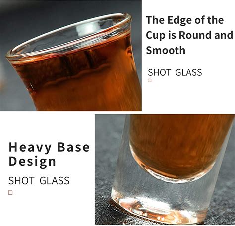 Glass Shot Glasses Set Of 36 With Heavy Base 1 Oz Cute Shot Glass Bulkmini W Ebay