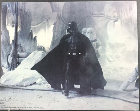Empire Strikes Back Original Set Of 4 Oversize Photo Stills Original