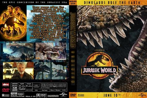 Jurassic World Dominion Dvd Cover By Gh3pc On Deviantart