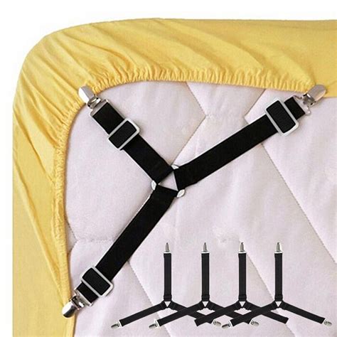 1pcs4pcs Elastic Cover Blankets Grippers Holder Bed Sheet Clip